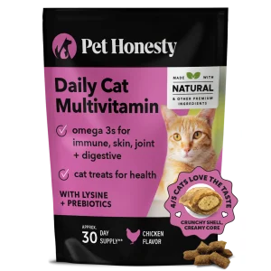 Dual Texture Multivitamin for Cats (Chicken Flavor)