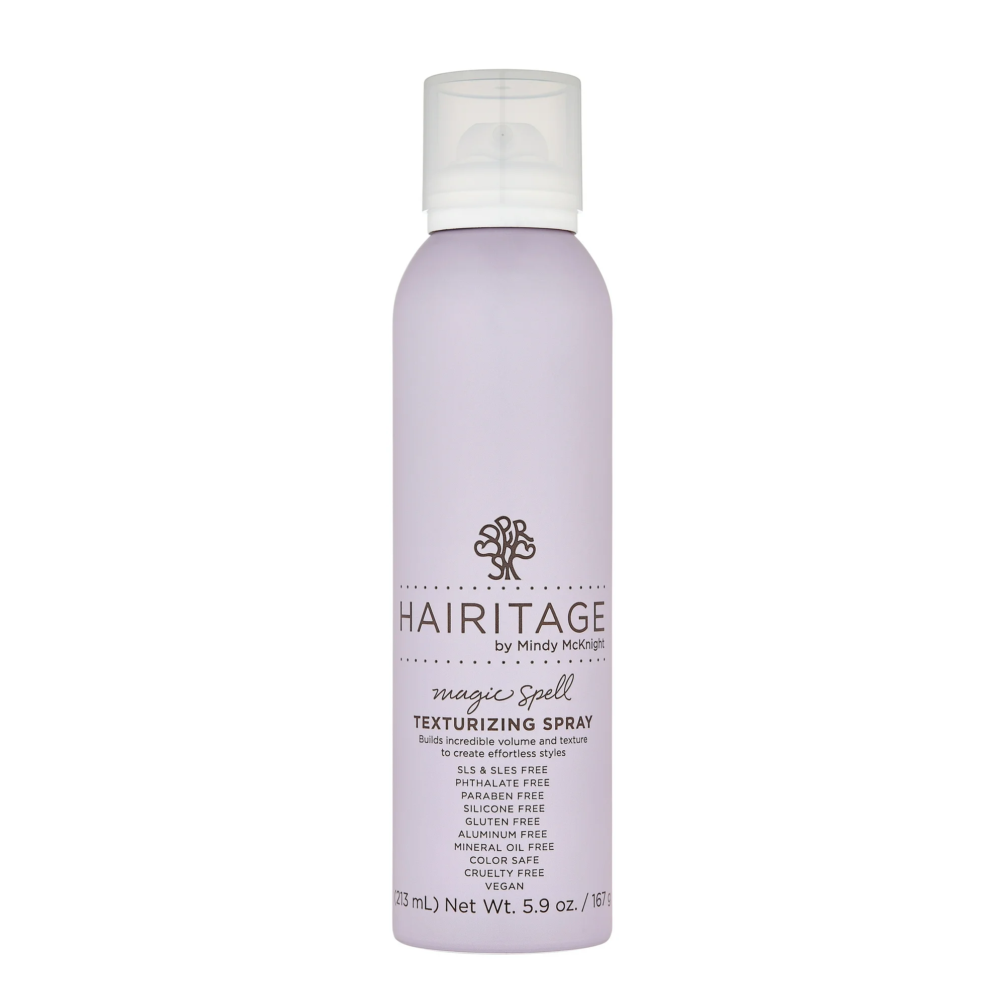 Hairitage Texturizing Hair Spray Builds Volume and Texture, 5.9 oz